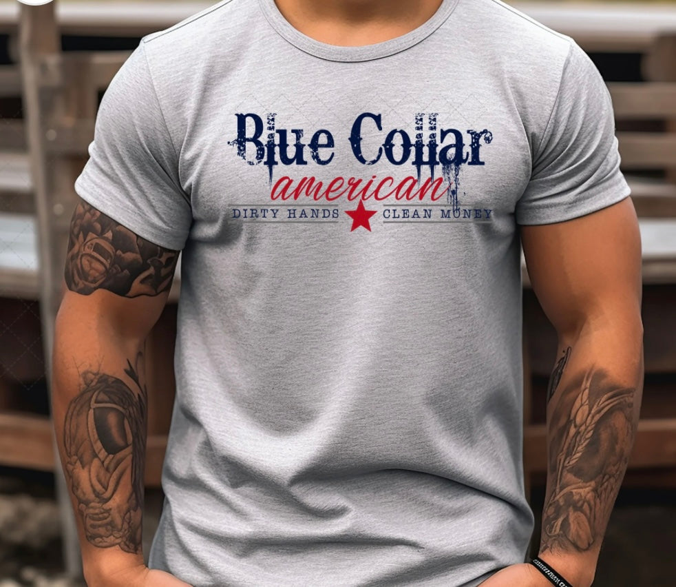 Blue Collar American - T-shirt