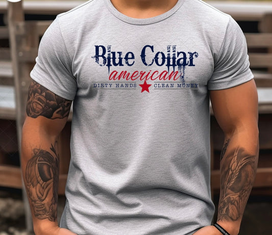Blue Collar American - T-shirt