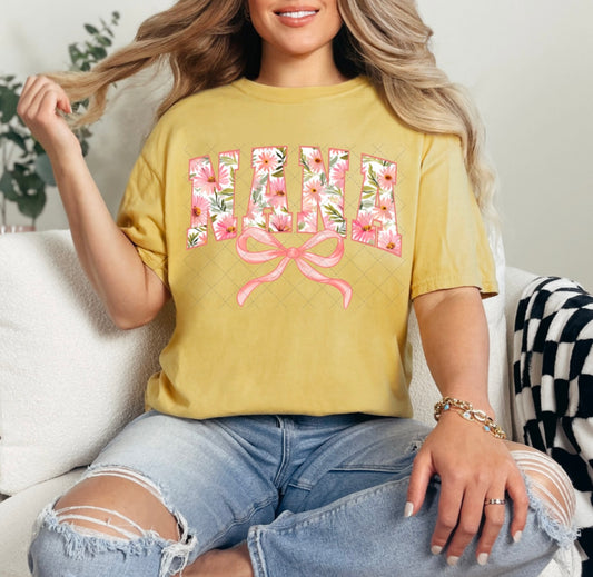 Nana Floral Tee