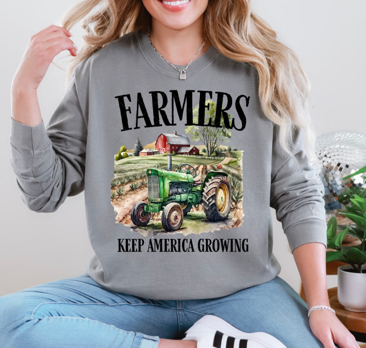 Farmers Keep America Growing T-Shirt