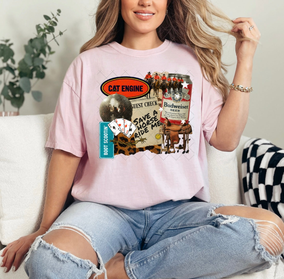 Retro Cowboy Tee