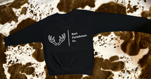 Toddler Burt Farmhouse Co. Crewneck