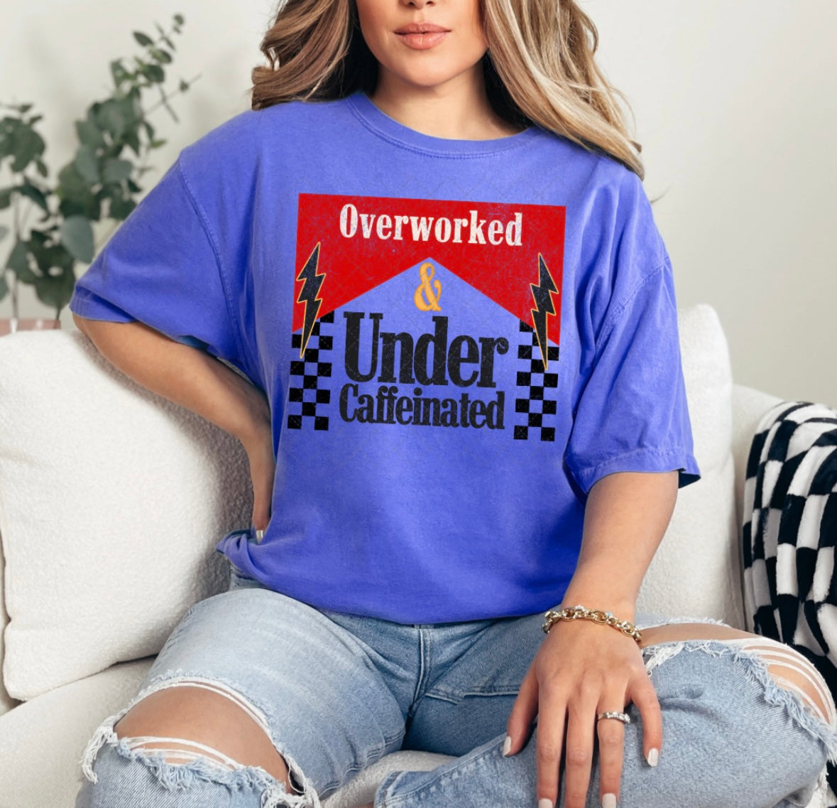 Overworked Tee
