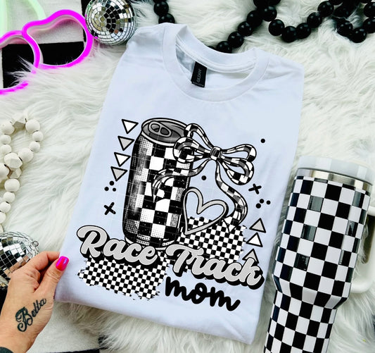 Race Track Mom Tee